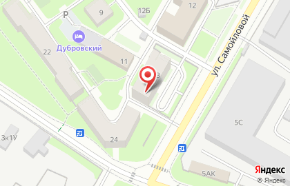 Epol на улице Самойловой на карте