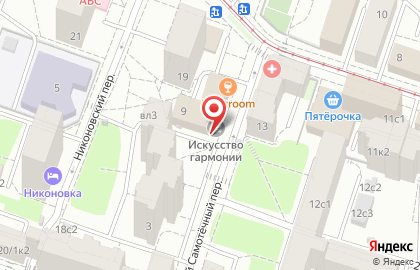 Аренда кабинета психолога в Москве на карте