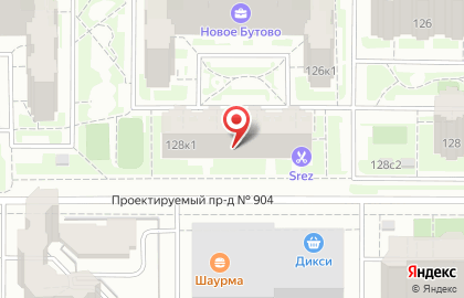 Новое Бутово, ООО МД Групп на Бунинской Аллее на карте