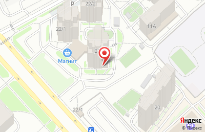 Студия причесок на Комсомольском проспекте на карте