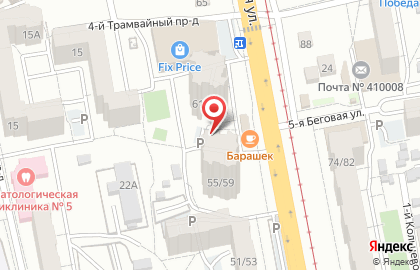 Барашек на карте