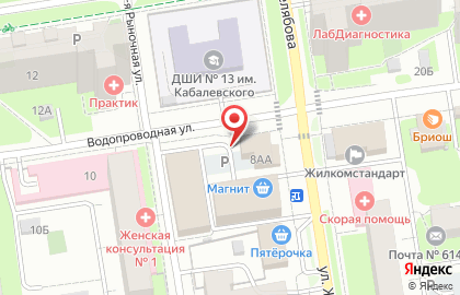 На всякий случай в Дзержинском районе на карте