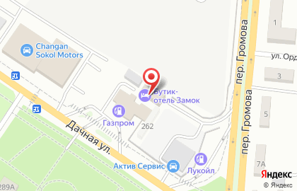 Гостиница Замок в Ростове-на-Дону на карте