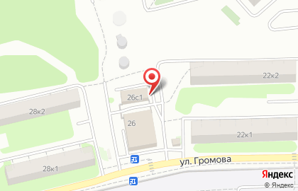 Автосервис Универсал-АВТО на улице Громова на карте