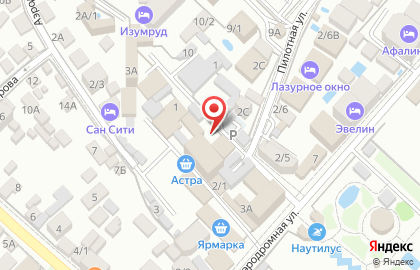 Отель Лаура на карте