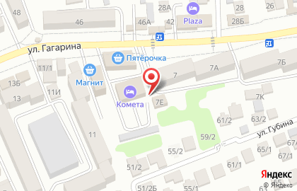Строительная компания Олимп на улице Гагарина на карте