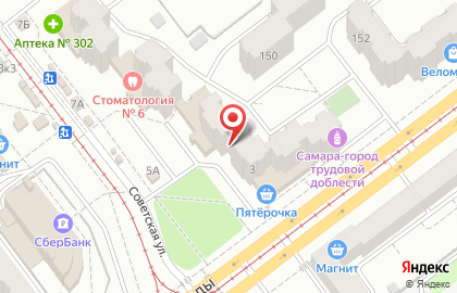Кодекс на Советской улице на карте
