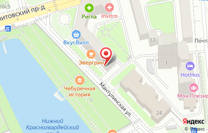 Школа танцев Русский балет на метро Выставочная на карте