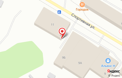 Магазин строительных материалов СтройМаркет на Спортивной улице на карте