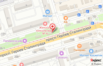 Цветочный салон в Красноармейском районе на карте