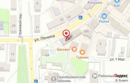 Салон мебели Цвет Диванов на улице Ленина, 14А на карте