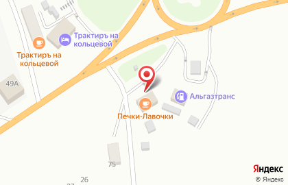 Кафе Печки-лавочки в Альметьевске на карте