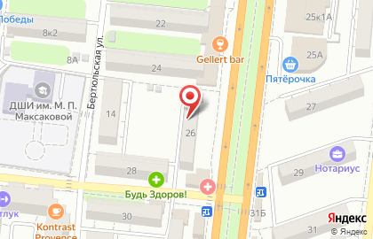 Магазин медицинских товаров Доброта.ru на улице Савушкина на карте