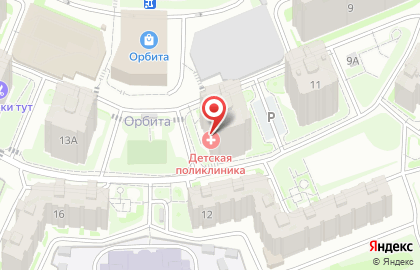 Детская городская поликлиника №1 во Владимире на карте