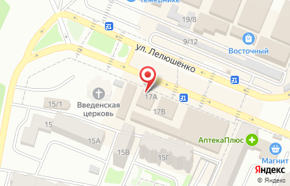 Текстильная компания Союзтекс на улице Лелюшенко на карте