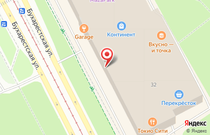 Компания Гиганти-Петербург на Бухарестской на карте