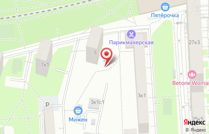 Хвостус на улице Берзарина на карте
