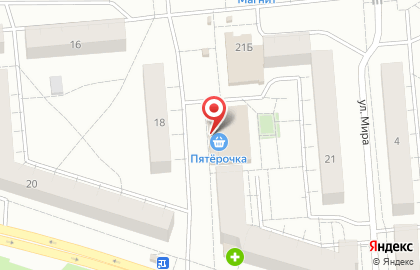 Наш на улице Терешковой на карте