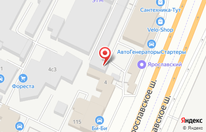 Леон в Москве на карте