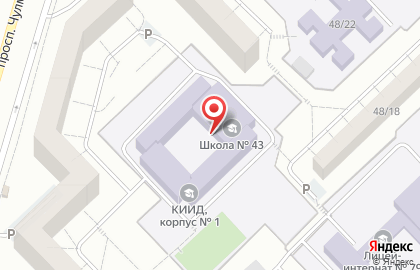 Спортивный клуб Red Star на проспекте Чулман на карте