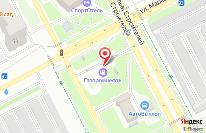 Газпромнефть в Кемерово на карте