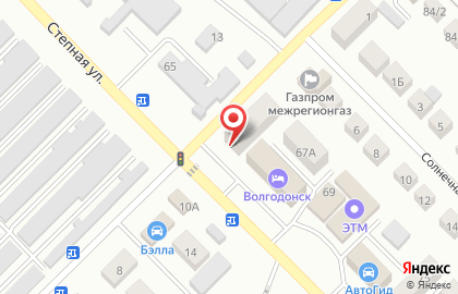 Супермаркет Магнит в Ростове-на-Дону на карте