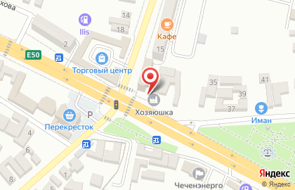 Продуктовый магазин в Грозном на карте