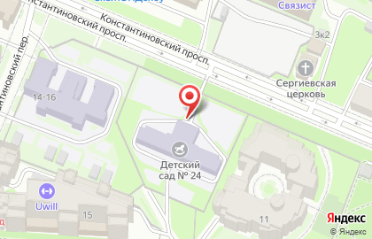 Детский сад №72 на карте
