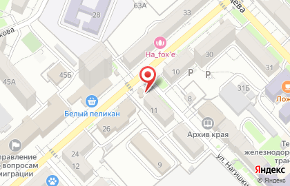 Киоск по продаже хлебобулочных изделий в Центральном районе на карте