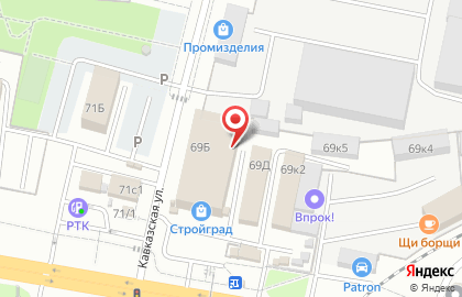 Салон Двери Белоруссии на улице Киквидзе на карте
