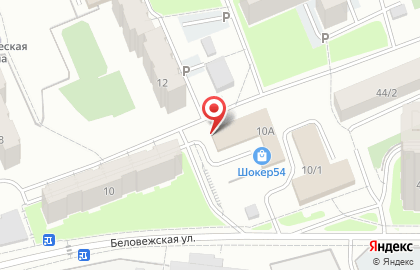 Киоск фруктов и овощей на площади Карла Маркса на карте