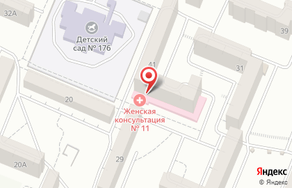 Женская консультация в Воронеже на карте