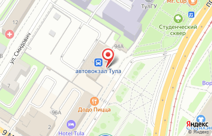 Автопрокатная компания Автомиг на проспекте Ленина на карте