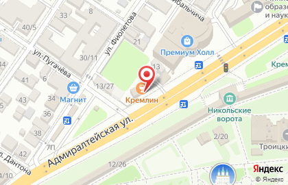 Центр паровых коктейлей Kremlin lounge на карте