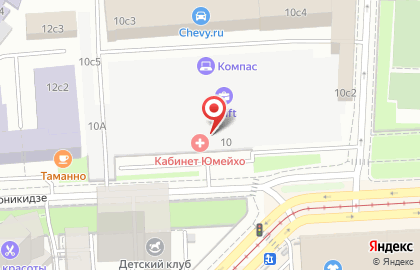 Техновиль на улице Орджоникидзе на карте