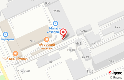Чайхана в Москве на карте