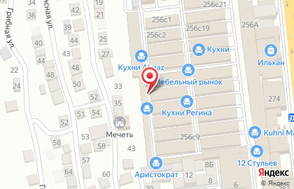 Салон мебели Цахур в Советском районе на карте