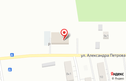 Супермаркет Магнит на улице Александра Петрова на карте