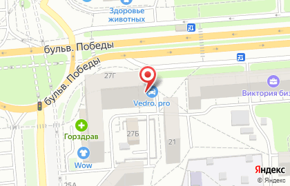 Мастерская по ремонту часов Секунда в Коминтерновском районе на карте