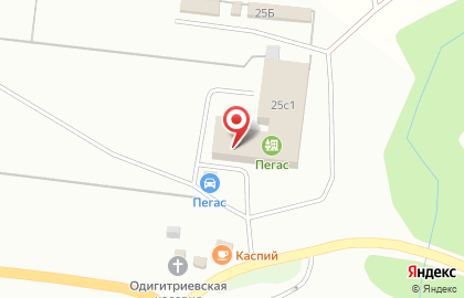 Автостоянка Пегас на карте