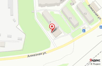 Продовольственный магазин в Заволжском районе на карте