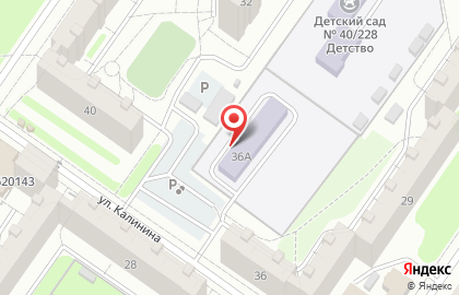 Детский сад Арт-Этюд в Орджоникидзевском районе на карте