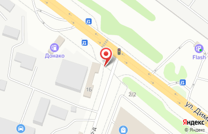 Киоск быстрого питания Русский аппетит в Монтажном проезде на карте