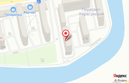 Агентство недвижимости Небоскреб в Карасунском районе на карте