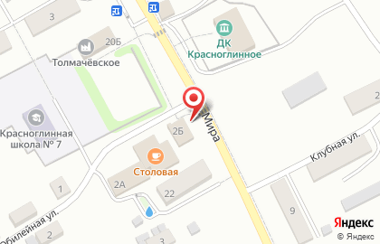 Магазин Юбилейный на Юбилейной улице на карте