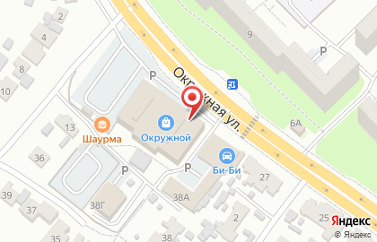 Банкомат ВТБ на Окружной улице, 27в на карте