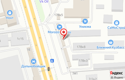 Морозовское лесопромышленное предприятие Morozovoles.ru на Кузбасской улице на карте