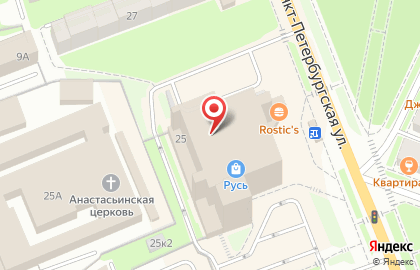 НЕГА на Большой Санкт-Петербургской улице на карте