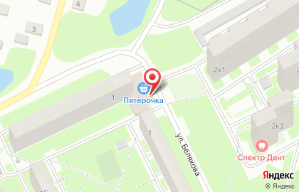 Супермаркет Пятёрочка в Москве на карте