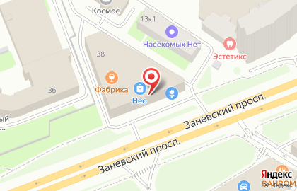 Компания ABC.ru на Заневском проспекте на карте